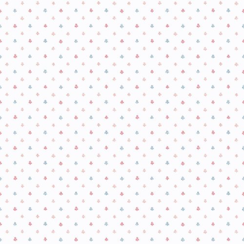 Galerie Pretty Prints Lulu Spot Pink Blue Wallpaper