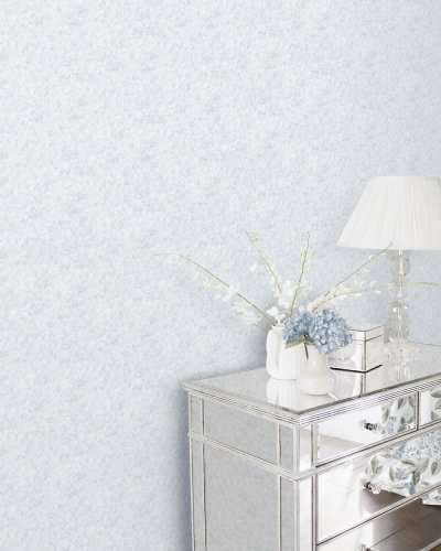 Galerie Pretty Prints Mini Marble Texture Blue Wallpaper Room