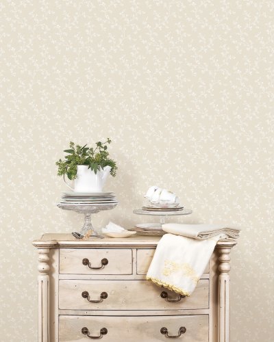 Galerie Pretty Prints Siena's Trail Grey / Beige Wallpaper Room