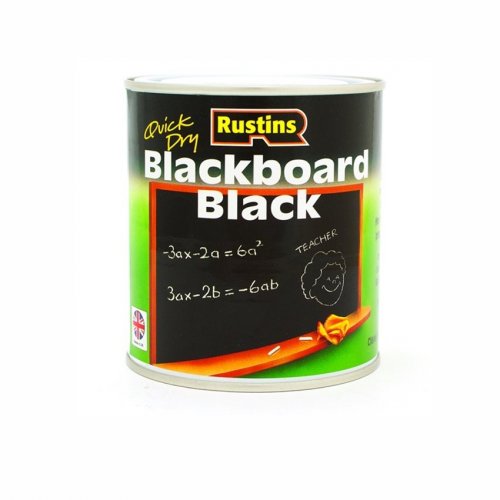 Rustins Blackboard Black Paint