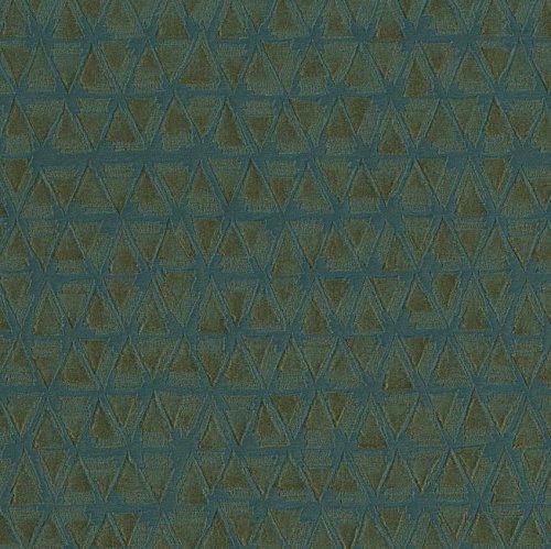 Sirpi Disegno Geometrico Phoenix Deep Teal Wallpaper