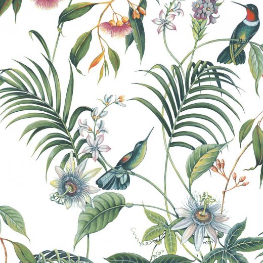 Adilah Dark Wallpaper – Tropical Design | Superfresco Easy