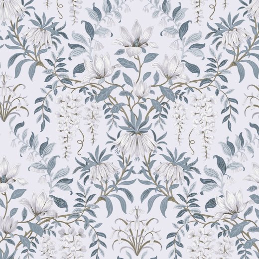 Laura Ashley Parterre Sage Wallpaper