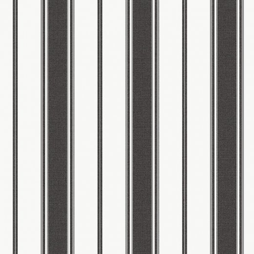Galerie Heritage Stripe Red Wallpaper