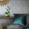 Graham & Brown Tropical Pewter Wallpaper