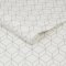 Superfresco Easy Myrtle Geo White & Silver Wallpaper 104121