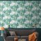 Graham & Brown Jungle Luscious Green Wallpaper Room