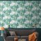 Graham & Brown Jungle Luscious Green Wallpaper Room