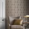 Graham & Brown Art Deco Natural Wallpaper Room