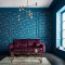 Graham & Brown Tori Teal Wallpaper Room