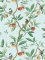 Harlequin X Diane Hill Ella Sky, Fig Leaf & Nectarine Wallpaper