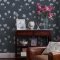 Laura Ashley Magnolia Grove Dusky Seaspray Wallpaper 113355