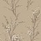 Laura Ashley Pussy Willow Natural Wallpaper 113358