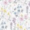 Laura Ashley Wild Meadow Multi Wallpaper with vibrant flowers