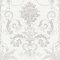 Laura Ashley Josette Dove Grey/White Wallpaper 113385