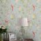 Laura Ashley Summer Palace Duck Egg Wallpaper 113392