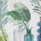 Tropical Palm Bottles Canvas