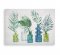 Tropical Palm Bottles Canvas