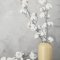 Cotton Flower Sprigs Framed Print