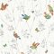 Laura Ashley Aviary Natural Wallpaper 115260