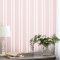 Laura Ashley Heacham Stripe Blush Wallpaper 115270