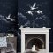 Laura Ashley Animalia Midnight Wall Mural 115276