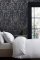 Next Majestic Damask Navy Wallpaper 118294