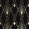 Next Deco Geometric Black Wallpaper 118313