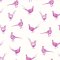 Joules Flirty Pheasants Truly Pink Wallpaper