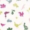 Joules Etched Woodland Crème Wallpaper