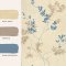 Laura Ashley Mari Gold Wallpaper Matching paint