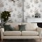 Laura Ashley Narberth Dove Grey Wallpaper Room