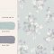 Laura Ashley Igerna Pale Duck Egg Blue Wallpaper Matching Paint