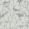 Clarissa Hulse Summer Wild Chervil Dove & Silver Wallpaper