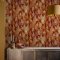 Clarissa Hulse Woodland Fern Rust Wallpaper Room