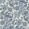 Laura Ashley Adain Palace Dark Seaspray Blue Wallpaper
