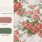 Laura Ashley Country Roses Old Rose Pink Wallpaper Matching Paint