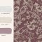 Laura Ashley Summerhill Pale Blackberry Wallpaper Paint Match