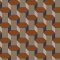 Sublime Vintage Geometrics Brown Wallpaper