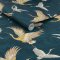 Boutique Kranes Petrol Wallpaper Roll