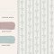 Laura Ashley Blencow Stripe Dark Duck Egg Blue Wallpaper