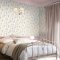 Laura Ashley Mosedale Posey Soft Natural Wallpaper Room