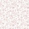 Laura Ashley Shepherd's Purse Dark Blush Wallpaper featuring delicate floral vines with birds and butterflies in a soft blush tone