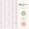 Cath Kidston Rose Ticking Stripe Pink Wallpaper Matching Paint Colours