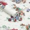 Rolled wallpaper showing the Cath Kidston Tractor Multi design with colourful tractor