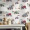 Cath Kidston Tractor Multi Wallpaper Room 2