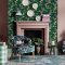 Cath Kidston Birds & Berries Emerald wallpaper, hand-drawn birds and berry design