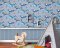 Holden Decor Whale Town Blue Wallpaper 13220