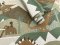 Holden Decor Prehistoric Green & Orange Wallpaper 13260