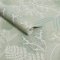 Rolled wallpaper displaying the botanical Superfresco Easy Richmond Sage design
